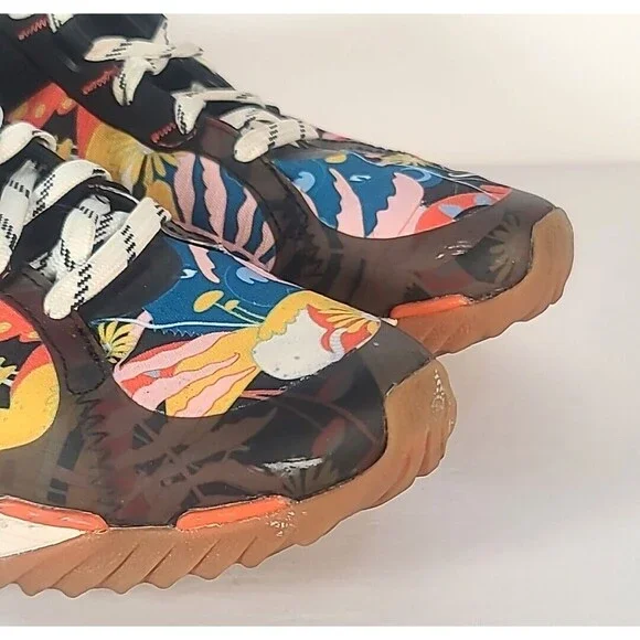 The North Face Vectiv Escape Trail Shoes Women's Size 7 Orange Great Condition - Picture 8 of 11